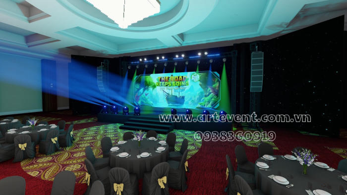 50+ Mẫu Thiết kế Sân Khấu 3D - 3D Stage Design